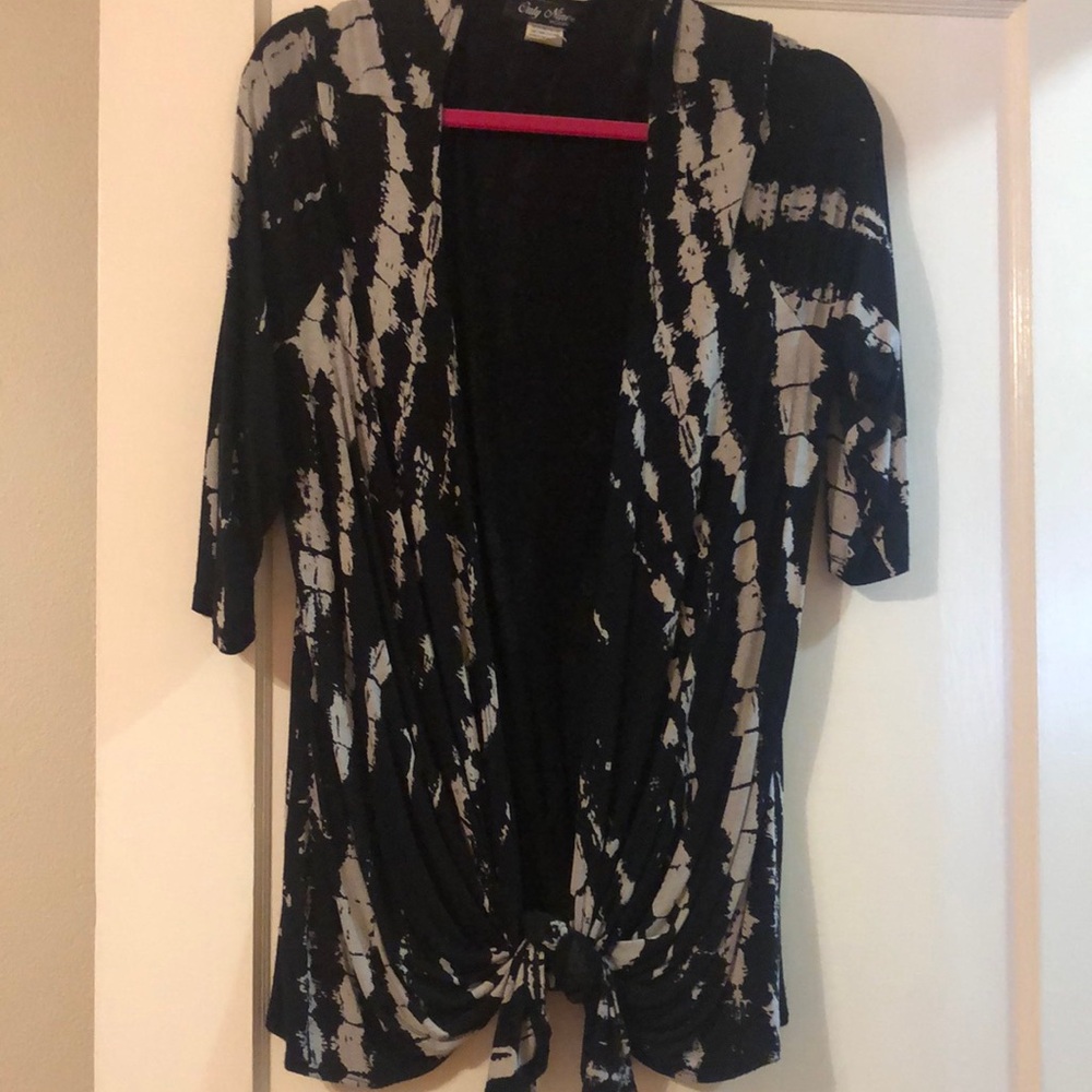 Cardigan cotton rayon blend.